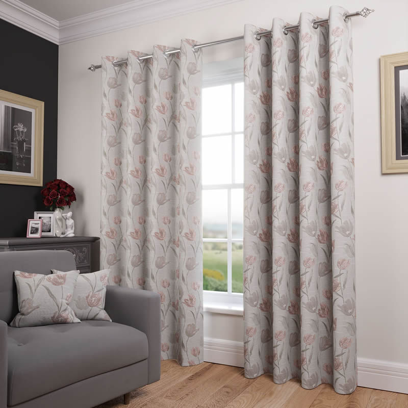 Eyelet curtains