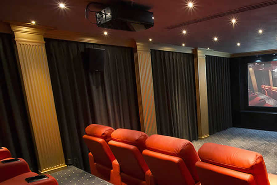 image of Home Theatre curtains